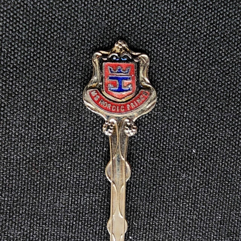 Load image into Gallery viewer, Nordic Prince Cruise Royal Caribbean Ship Collectible Travel Souvenir Spoon 4.5"
