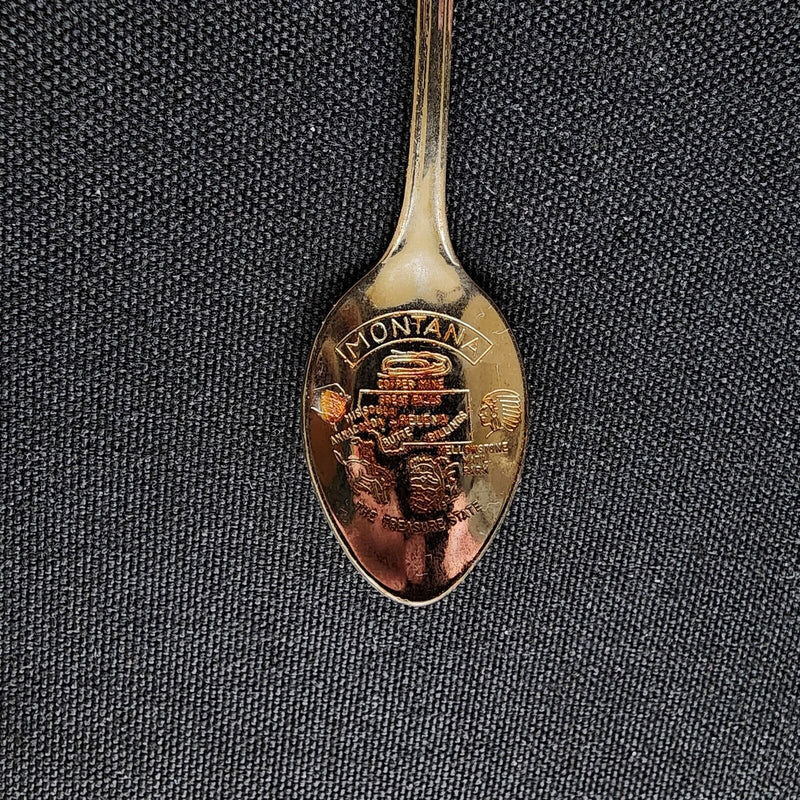 Load image into Gallery viewer, Montana Big Sky Country Collectible Souvenir Spoon 4.5" 11cm with Horse Dangler