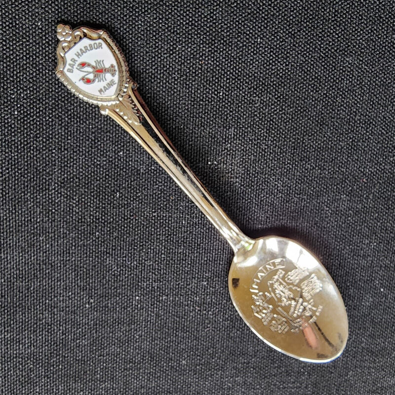 Load image into Gallery viewer, Bar Harbor Maine Collectible Souvenir Spoon 4.5" (11cm) Lobster