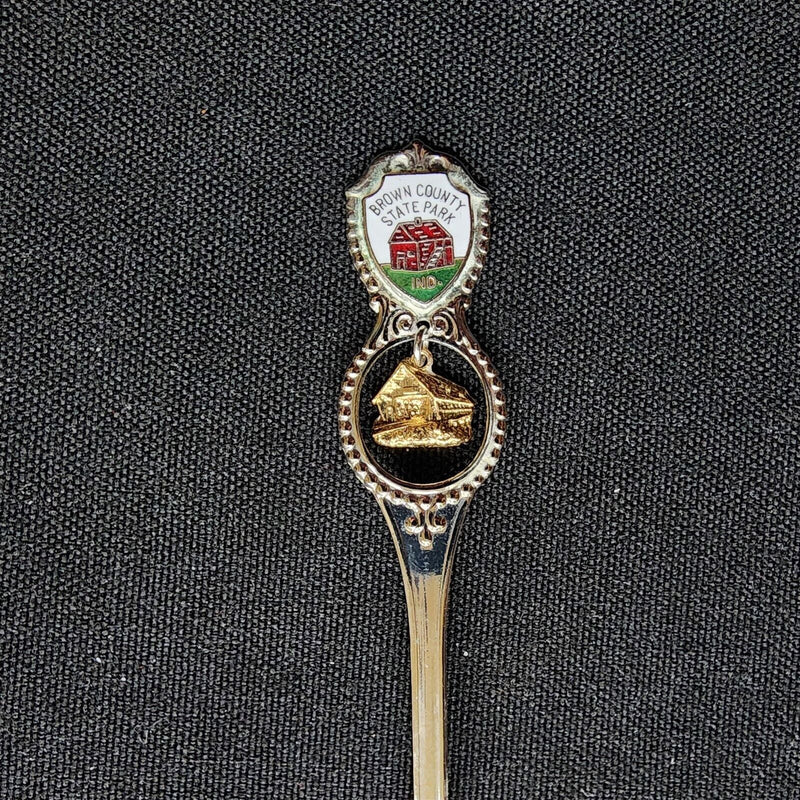 Load image into Gallery viewer, Brown County State Park Indiana Collectible Souvenir Spoon 4.5" (11cm)