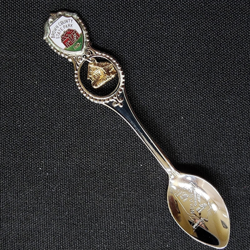 Load image into Gallery viewer, Brown County State Park Indiana Collectible Souvenir Spoon 4.5" (11cm)
