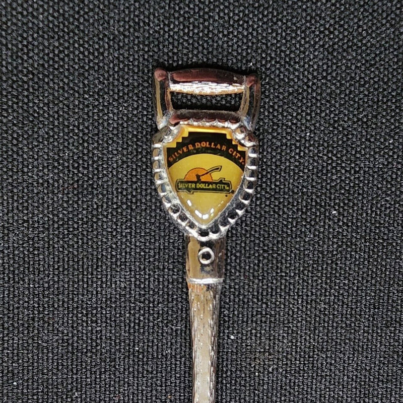 Load image into Gallery viewer, Silver Dollar City Missouri Collectible Travel Souvenir Spoon 4.5" 11cm Engraved