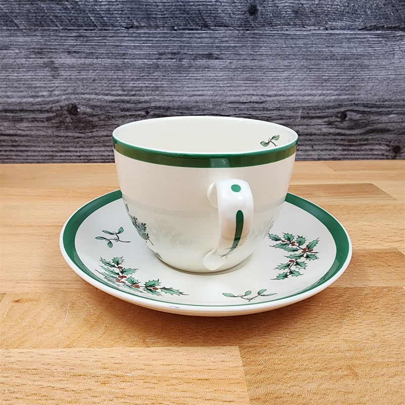 Load image into Gallery viewer, Spode Christmas Tree Set of 4 Cup and Saucer Coffee Mug Dinnerware England