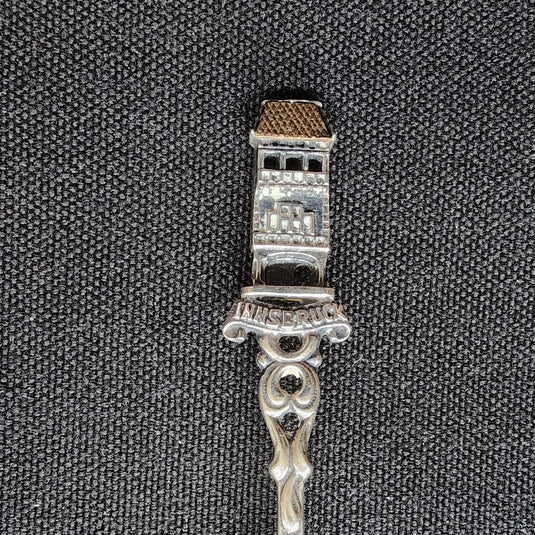 Innsbruck Austria Collector Souvenir Spoon 4.25" (11cm) Silver Plated