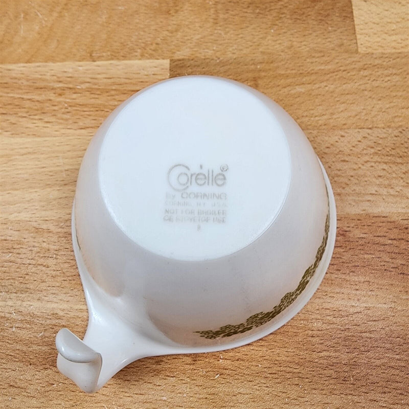 Load image into Gallery viewer, Corelle Corning Spring Blossom Set of 3 Flat Cup & Saucer with Hook Handle Mugs