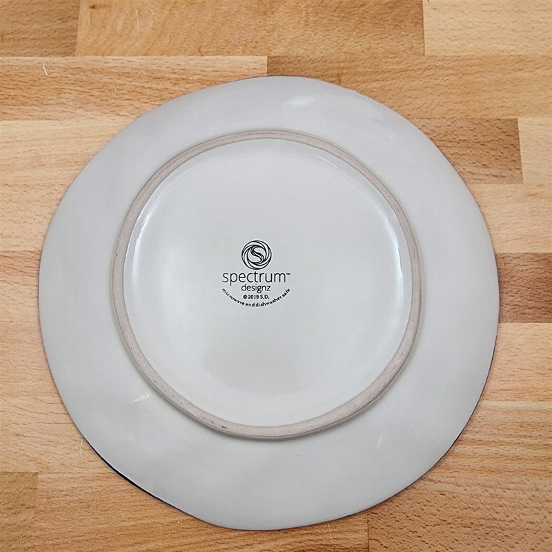 Load image into Gallery viewer, Lemon Valley Set of 3 Plate Embossed Serving Platter Trays Ceramic by Blue Sky
