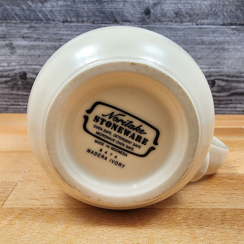 Load image into Gallery viewer, Noritake Madera Ivory Set of 4 Mug 8474 Stoneware Tea Cup Dinnerware