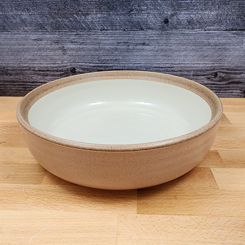 Load image into Gallery viewer, Noritake Madera Ivory Round Baker 9" Serving Bowl 8474 Stoneware Dinnerware