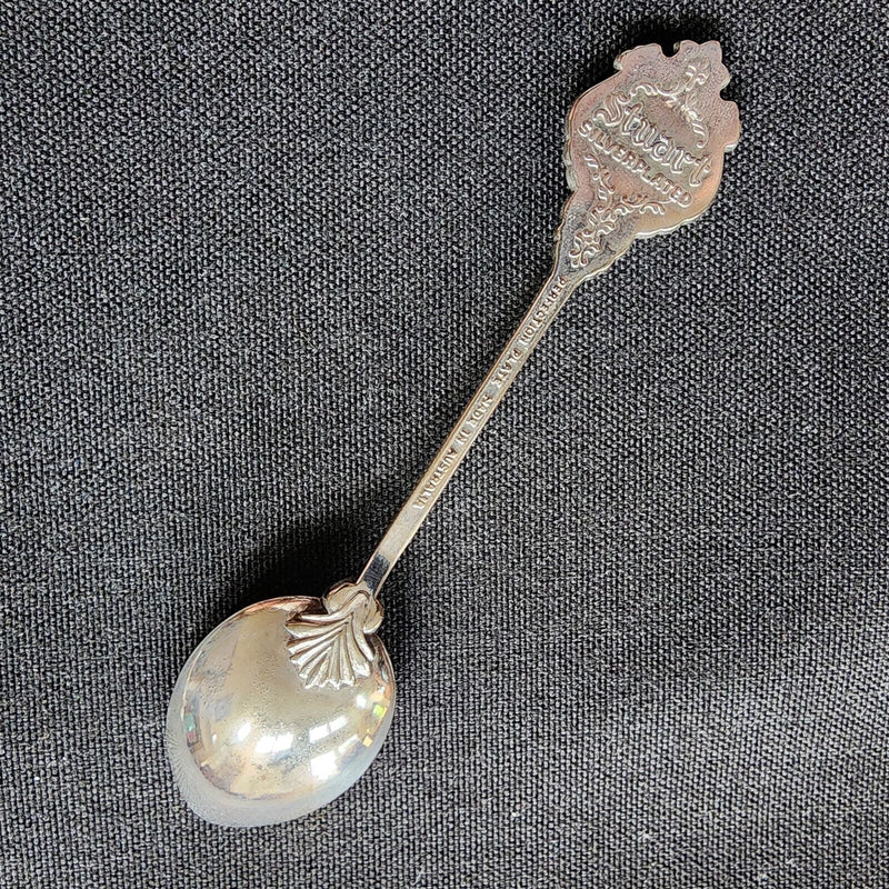 Load image into Gallery viewer, Calgary Alberta Canada Stampede Collectible Souvenir Spoon 4 1/2" Silver Plated