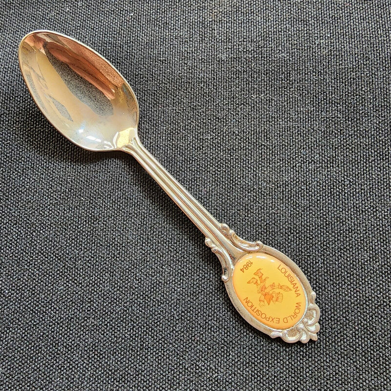Load image into Gallery viewer, Louisiana World Expo 1984 Collectible Souvenir Spoon 4 1/2" (11cm)