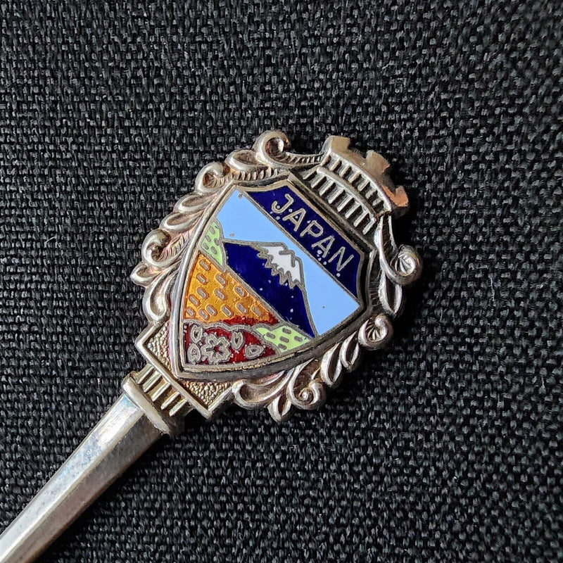 Load image into Gallery viewer, Japan Collector Souvenir Spoon 4 1/2" (11cm) Nickel Silver