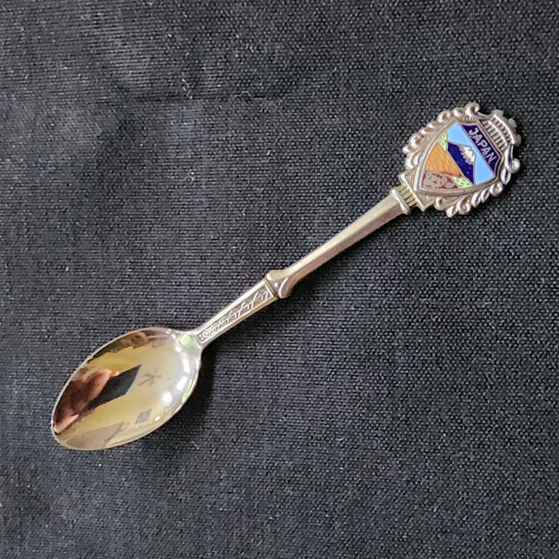Load image into Gallery viewer, Japan Collector Souvenir Spoon 4 1/2" (11cm) Nickel Silver