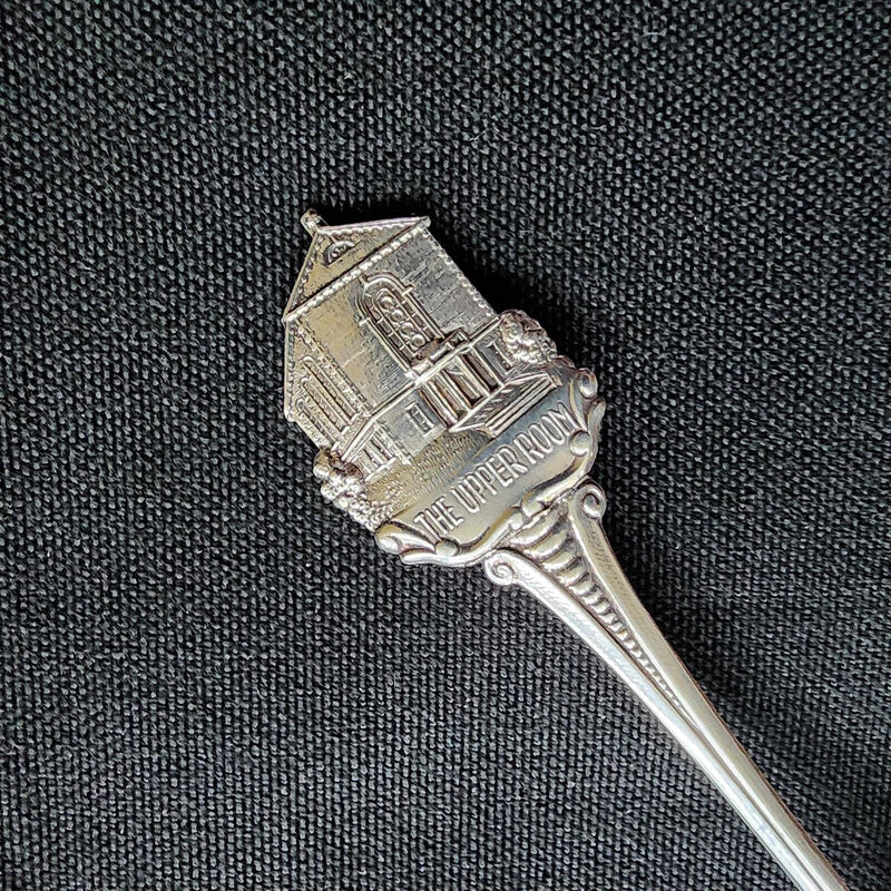 Load image into Gallery viewer, The Upper Room Nashville TN Collectible Travel Souvenir Spoon 5" Silver Plated