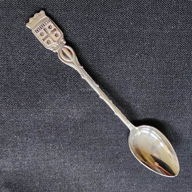 Load image into Gallery viewer, Cheverny Commune France Collectible Souvenir Spoon 5" (12cm) Silver Plated