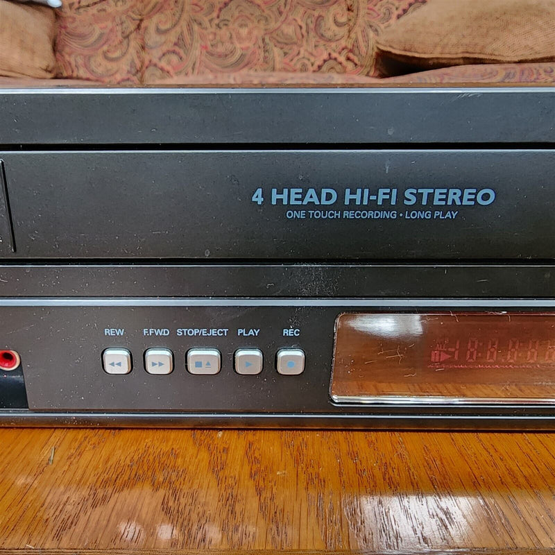 Load image into Gallery viewer, Philips Combo DVD VCR Player Hi-Fi Stereo VHS Recorder DVP3345VB & Remote Works