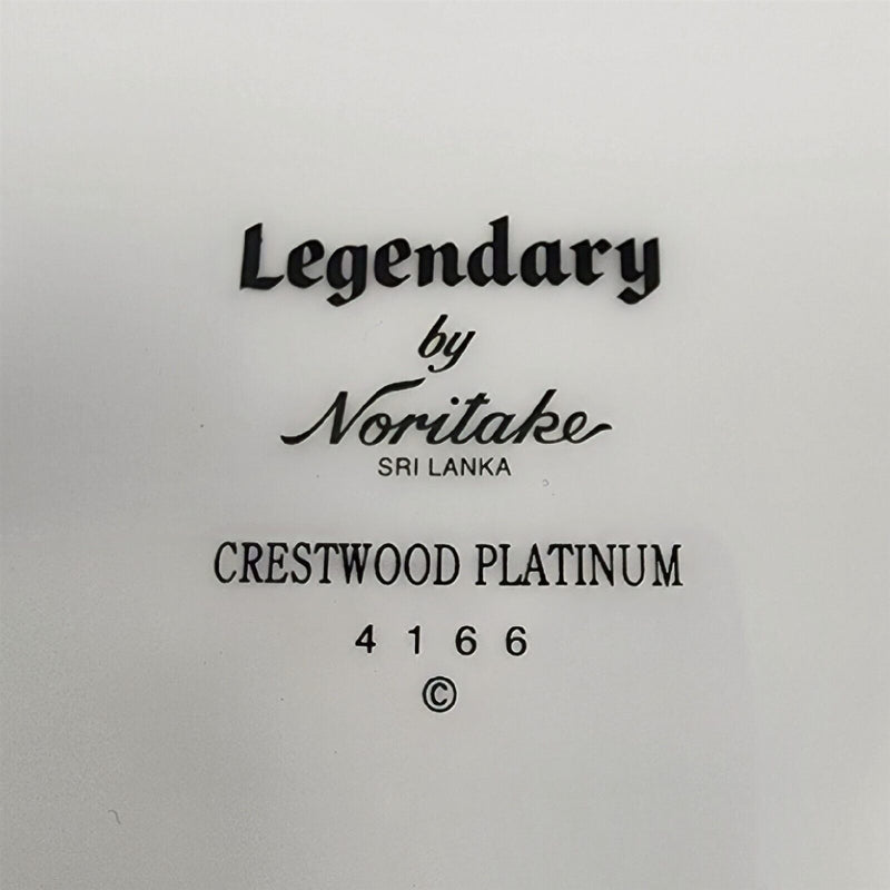 Load image into Gallery viewer, Noritake Legendary Crestwood Platinum Set of 4 Soup Bowl 4166 Dinnerware