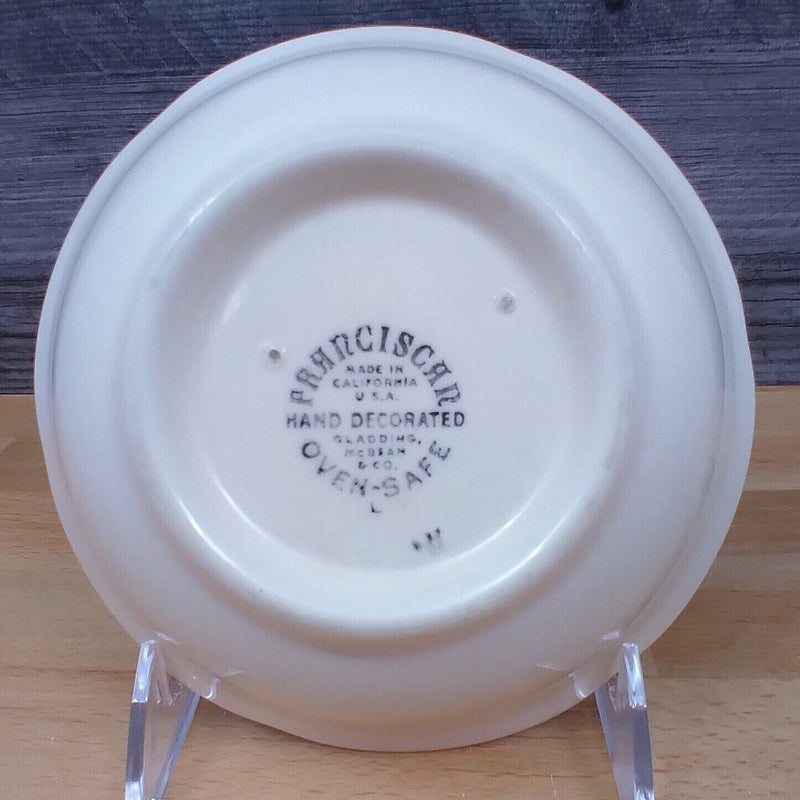 Load image into Gallery viewer, Franciscan Apple 4 Bowls for Soup Cereal Berry Fruit Sauce 5” California Stamp
