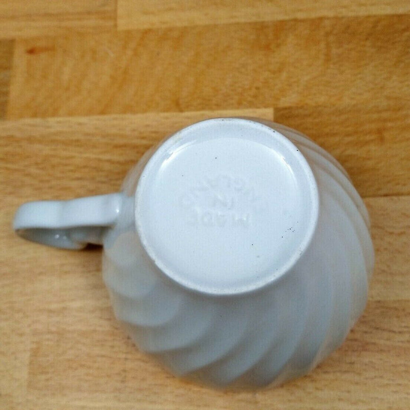 Load image into Gallery viewer, Johnson Bros Ironstone Tea Flat Cup and Saucer Set of 4 Coffee Mugs Dinnerware