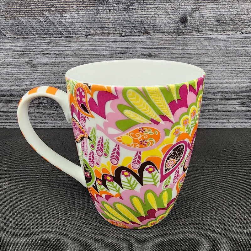Load image into Gallery viewer, Shut the Front Door Coffee Mug Mudpie Ceramic Tea Cup 12oz by Pier 1 Imports