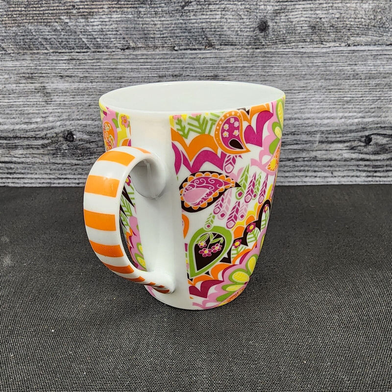 Load image into Gallery viewer, Shut the Front Door Coffee Mug Mudpie Ceramic Tea Cup 12oz by Pier 1 Imports