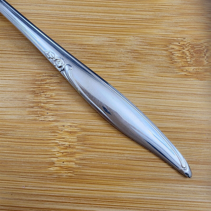 Load image into Gallery viewer, Oneida Kenwood Forever Rose Solid Serving Fork and Spoon Set Community Stainless