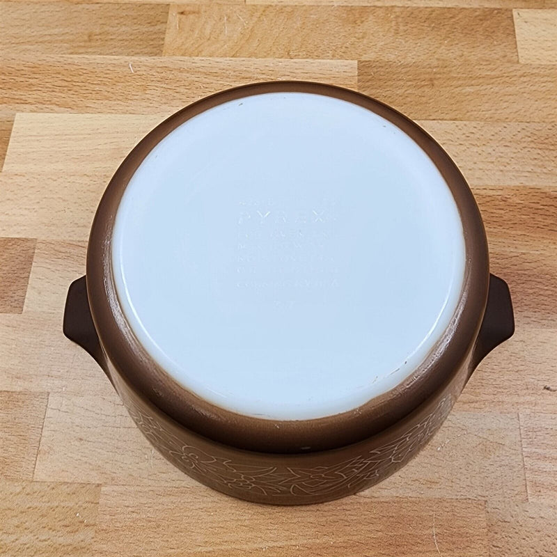 Load image into Gallery viewer, Corning Ware Pyrex Woodland Brown 1qt Casserole No Lid 473 Round Baking Pan