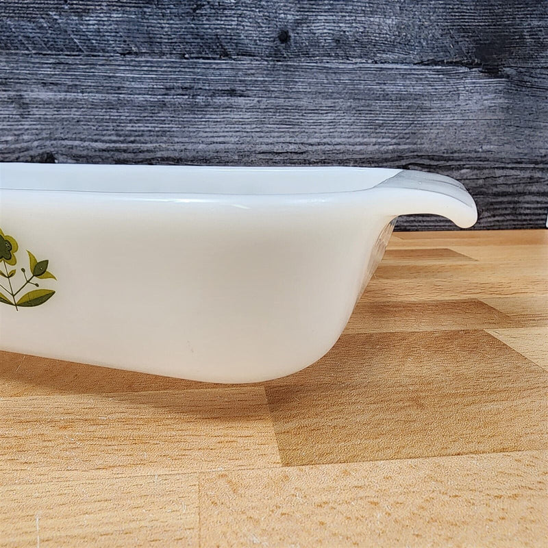 Load image into Gallery viewer, Anchor Hocking Fire King Meadow Green 12in Casserole Oven Baking Pan 432 1.5qt