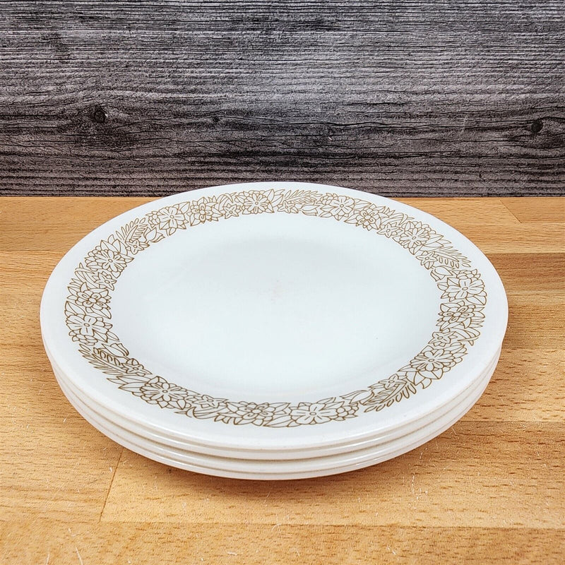 Load image into Gallery viewer, Corelle Corning Woodland Brown Set of 4 Bread and Butter Plate 6 3/4" (17cm)