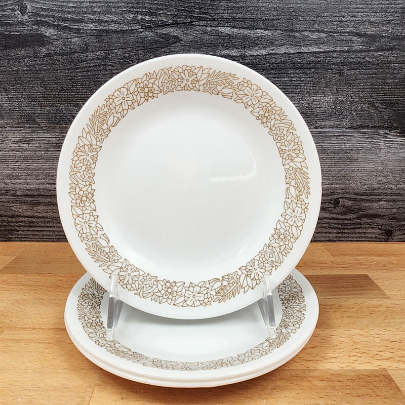 Load image into Gallery viewer, Corelle Corning Woodland Brown Set of 3 Bread and Butter Plate 6 3/4" (17cm)