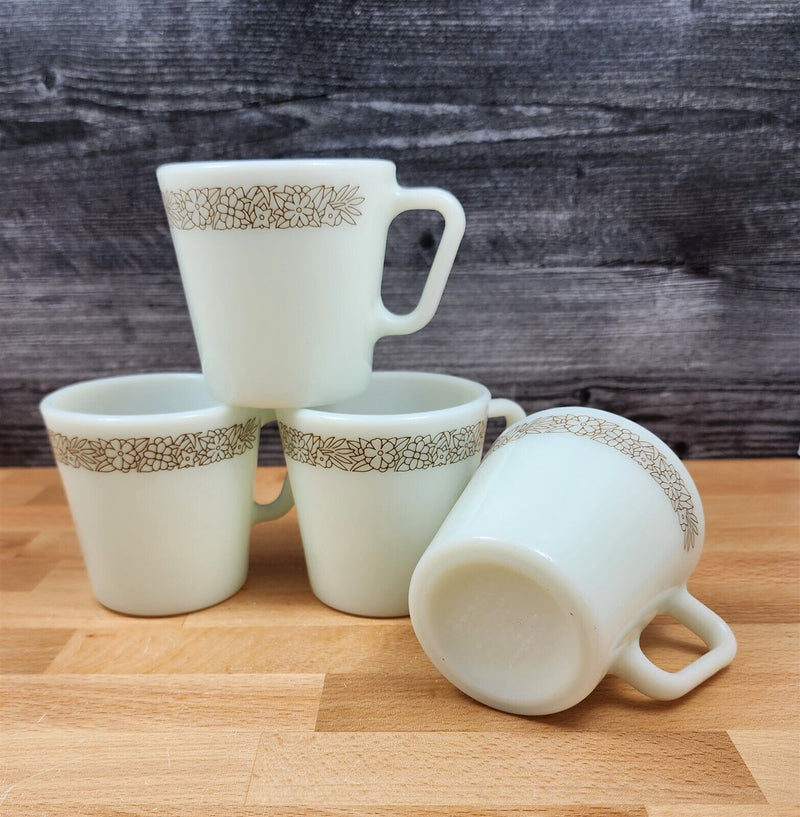 Load image into Gallery viewer, Corelle Corning Woodland Brown Coffee Cup Set of 4 Mugs