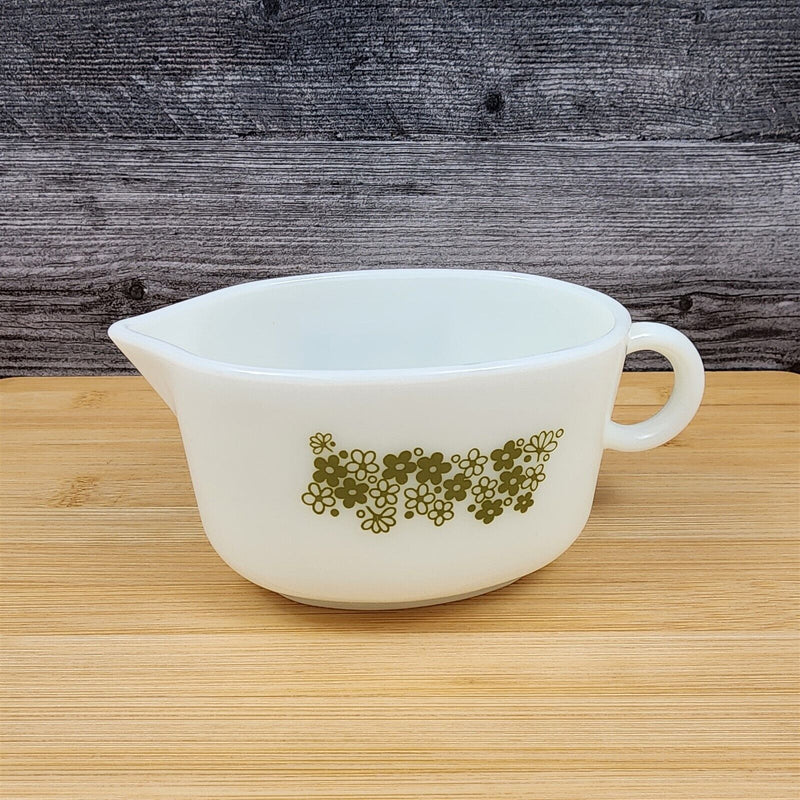 Load image into Gallery viewer, Corelle Corning Spring Blossom Gravy Boat Without Underplate Green Floral