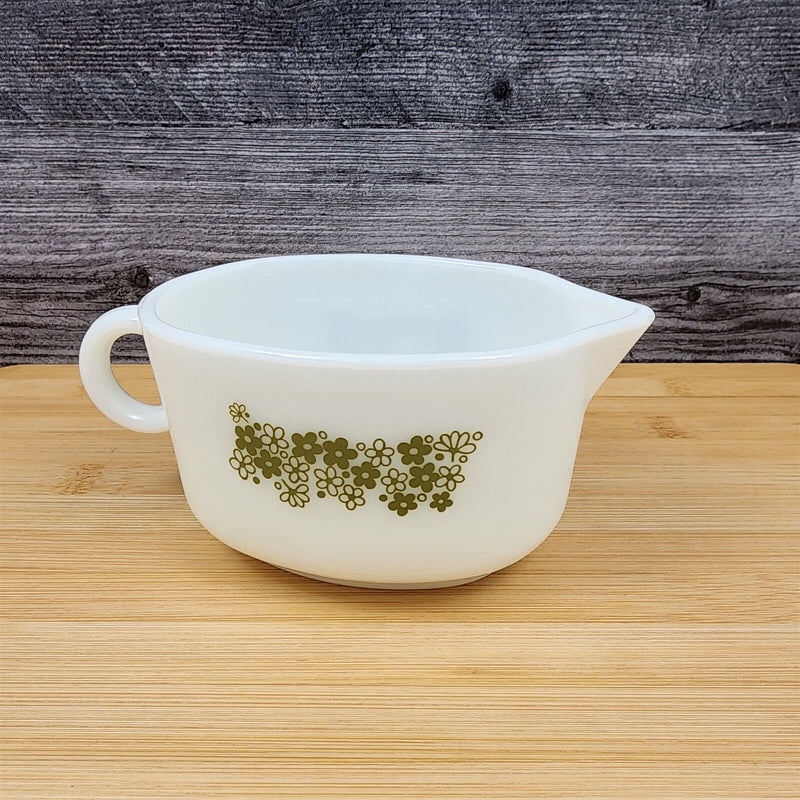 Load image into Gallery viewer, Corelle Corning Spring Blossom Gravy Boat Without Underplate Green Floral