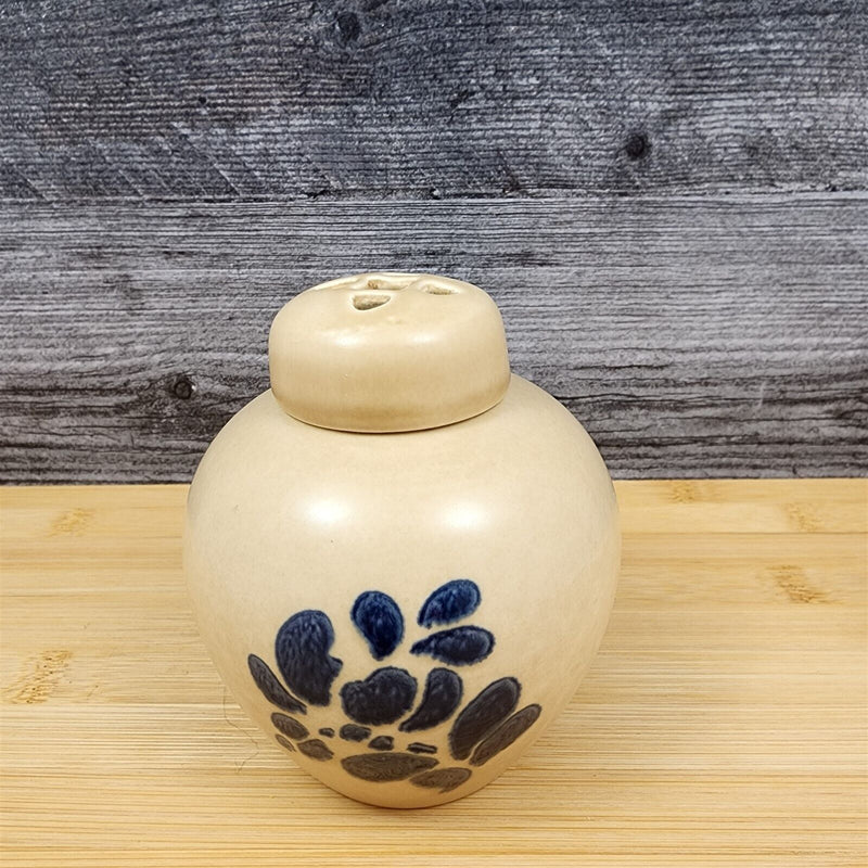 Load image into Gallery viewer, Pfaltzgraff Folk Art Potpourri Jar & Lid Brown Floral Design
