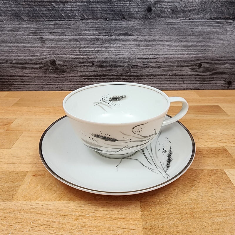 Load image into Gallery viewer, Ceres Easterling 4 Set of Cup and Saucer Wheat Pattern Coffee Mug Bavaria German