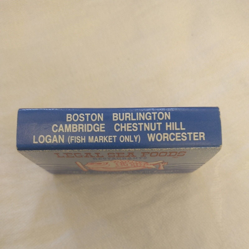 Load image into Gallery viewer, Legal Sea Foods Restaurant Matchbook Unstruck