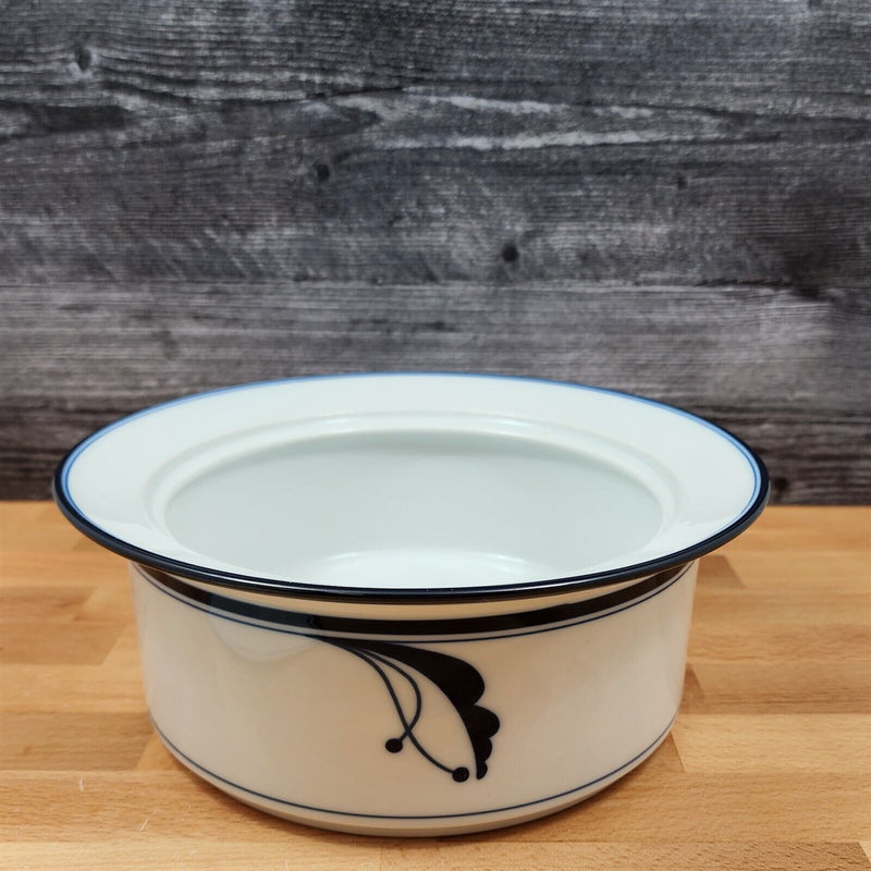 Load image into Gallery viewer, Dansk Bayberry Blue Casserole Dish with Cover Lid 2 Qt Bowl Japan Ceramic