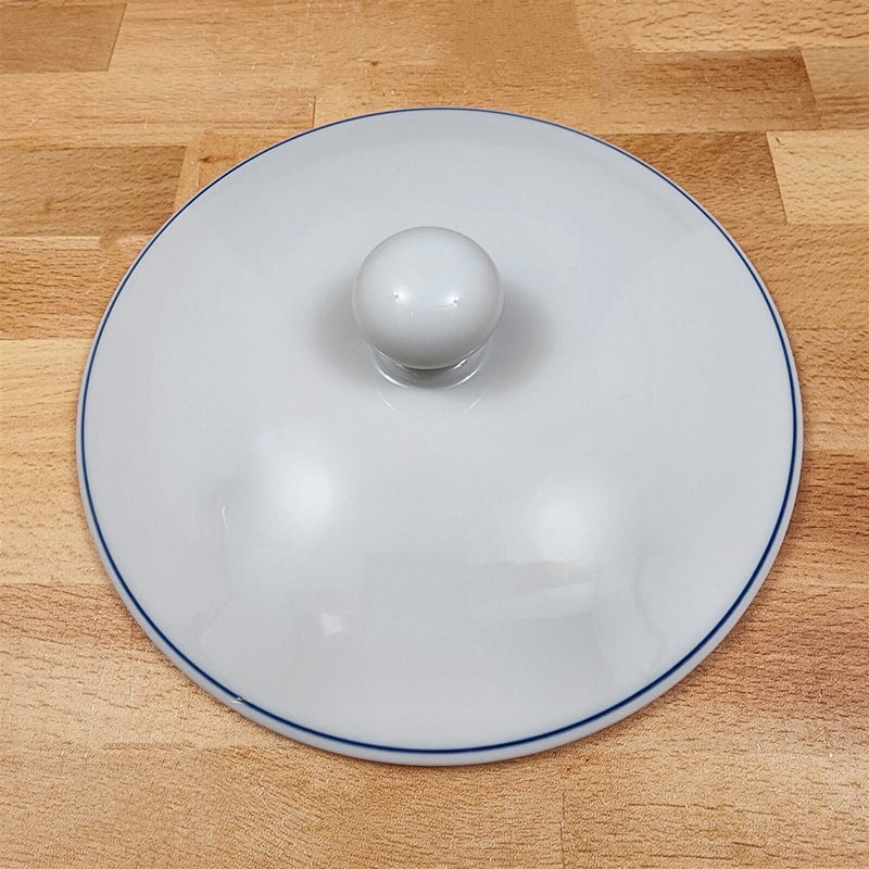 Load image into Gallery viewer, Dansk Bayberry Blue Casserole Dish with Cover Lid 2 Qt Bowl Japan Ceramic