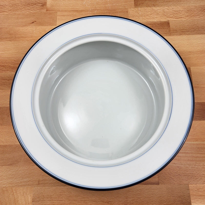 Load image into Gallery viewer, Dansk Allegro Blue Casserole Dish No Lid Kitchenware Ceramic Bowl 2 Qt