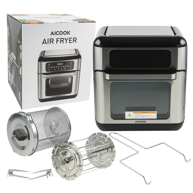 Load image into Gallery viewer, Air Fryer Toaster Oven AICOOK 11QT for Roasting Baking Grilling TXG-KK-DT109-B