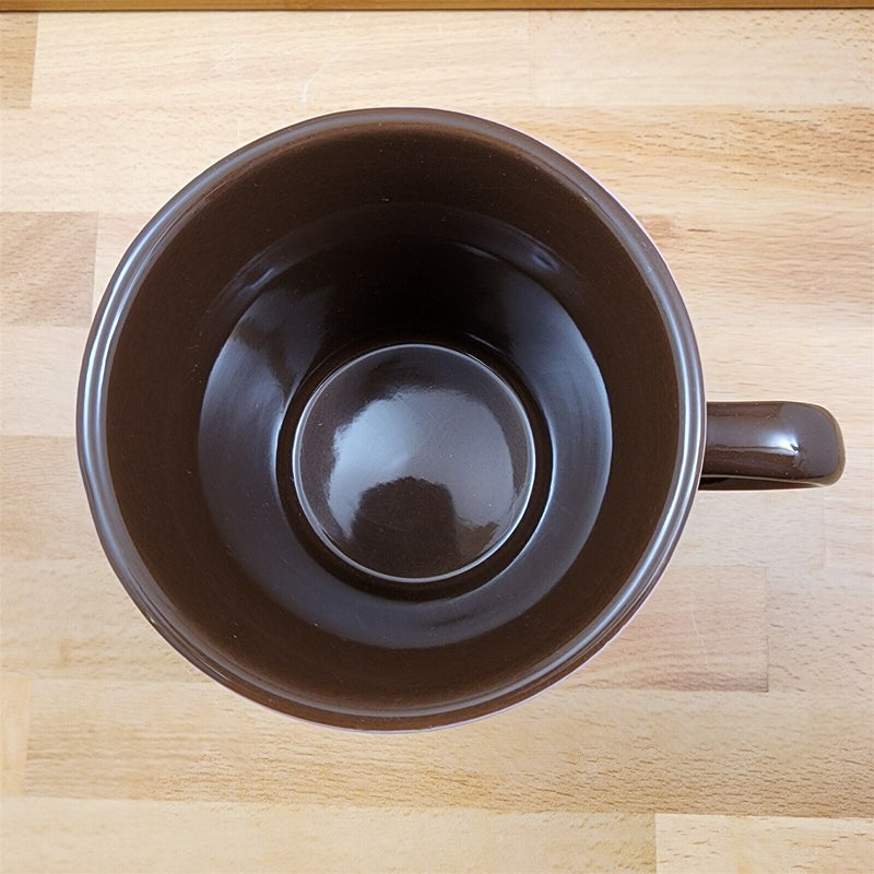 Load image into Gallery viewer, Dog Lover Coffee Mug Pink and Brown with Polka Dots Tea Cup by Petrageous