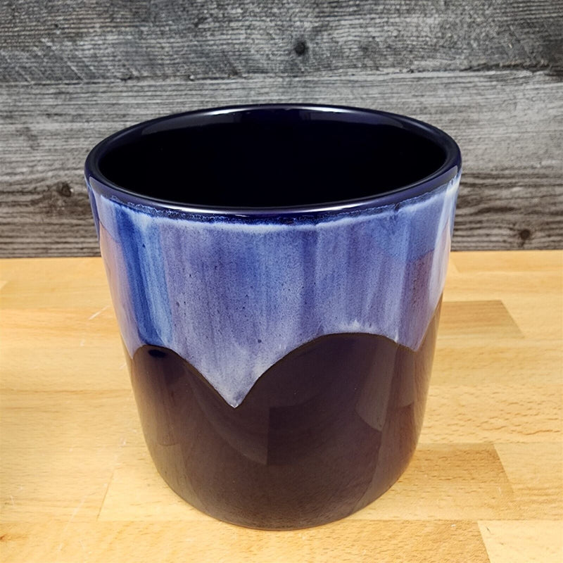 Load image into Gallery viewer, Drip Glaze Canister Set by Blue Sky 4" & 5" Embossed Ceramic Home Décor Pot