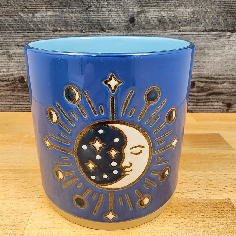 Load image into Gallery viewer, Moon Child Canister Set Nested by Blue Sky 4" & 5" Kitchen Embossed Home Décor
