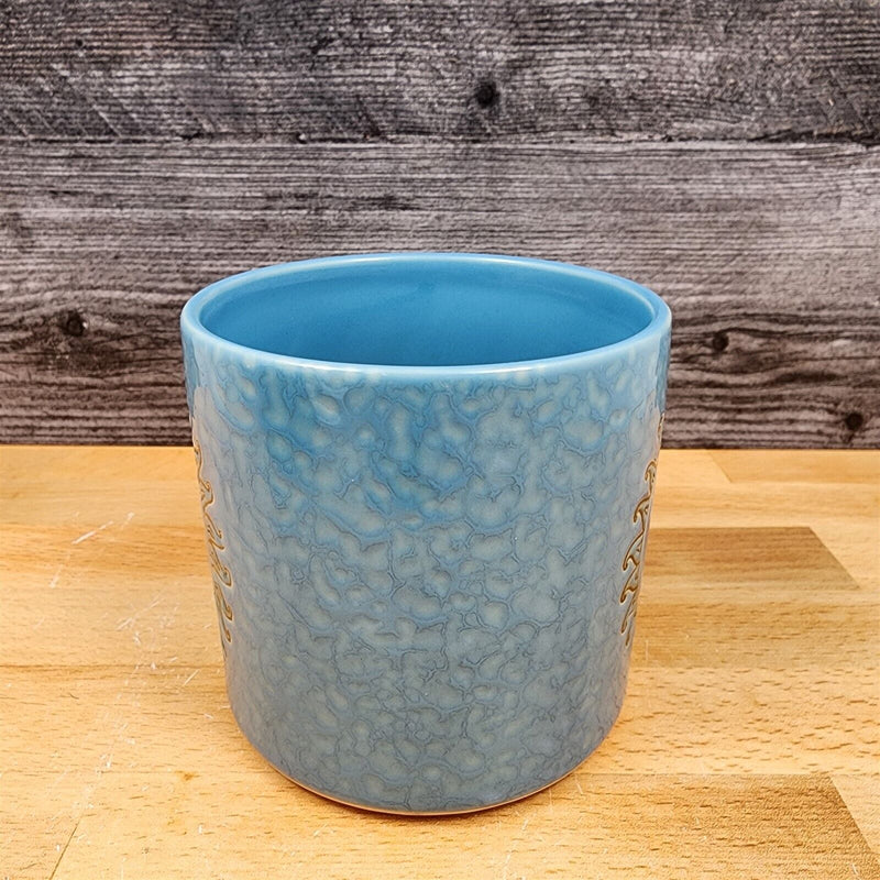 Load image into Gallery viewer, Moon Child Canister Set Nested by Blue Sky 4" & 5" Kitchen Embossed Home Décor