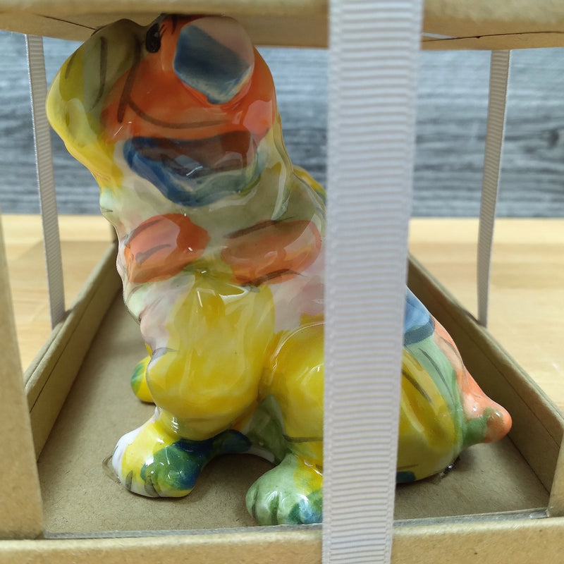 Load image into Gallery viewer, Bull Dog Design Salt Pepper Set Collectible by Blue Sky Clayworks