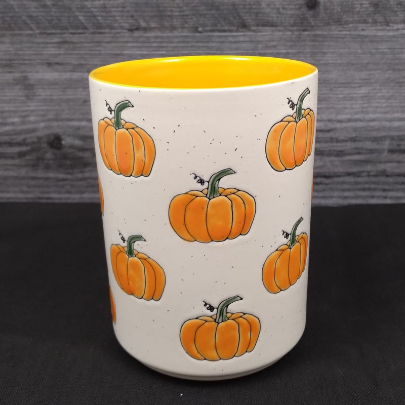 Load image into Gallery viewer, Halloween Pumpkin Coffee Mug Beverage Tea Cup 18oz 532ml by Blue Sky