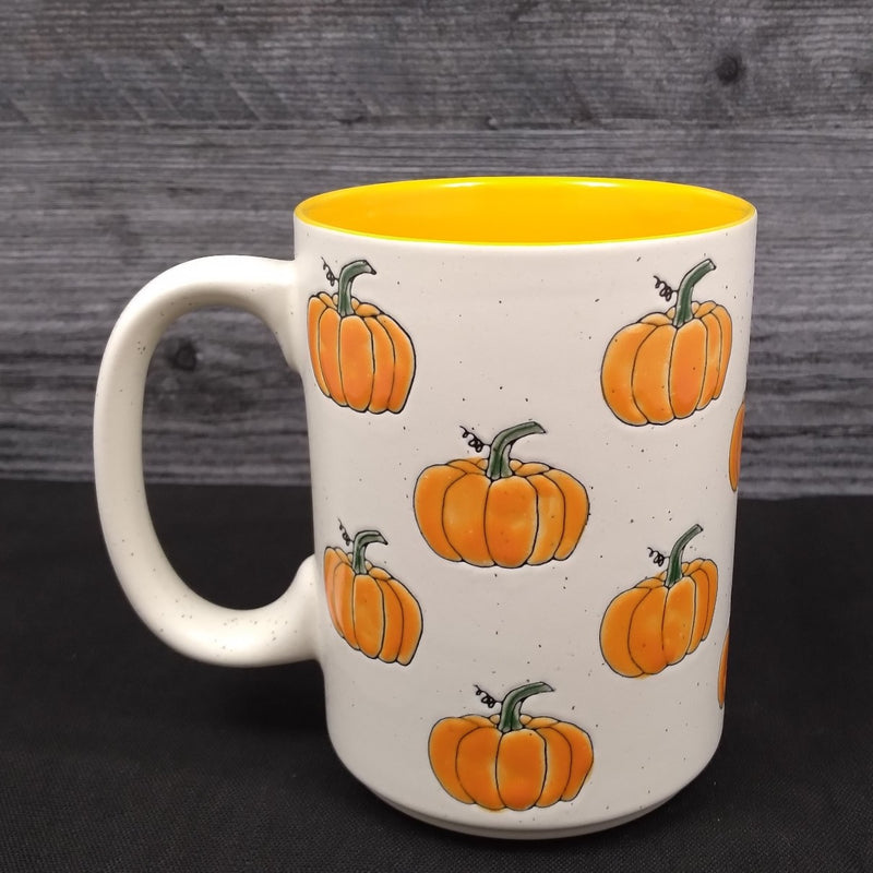 Load image into Gallery viewer, Halloween Pumpkin Coffee Mug Beverage Tea Cup 18oz 532ml by Blue Sky