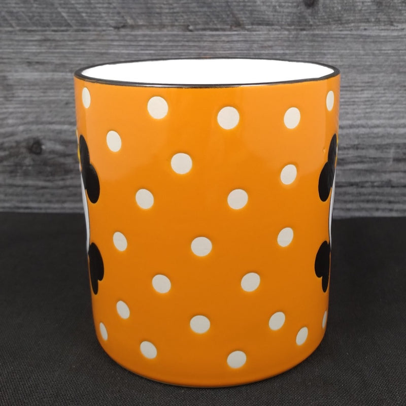 Load image into Gallery viewer, Halloween Female Skull Coffee Mug Ceramics Tea Cup 18oz 532ml Orange by Blue Sky