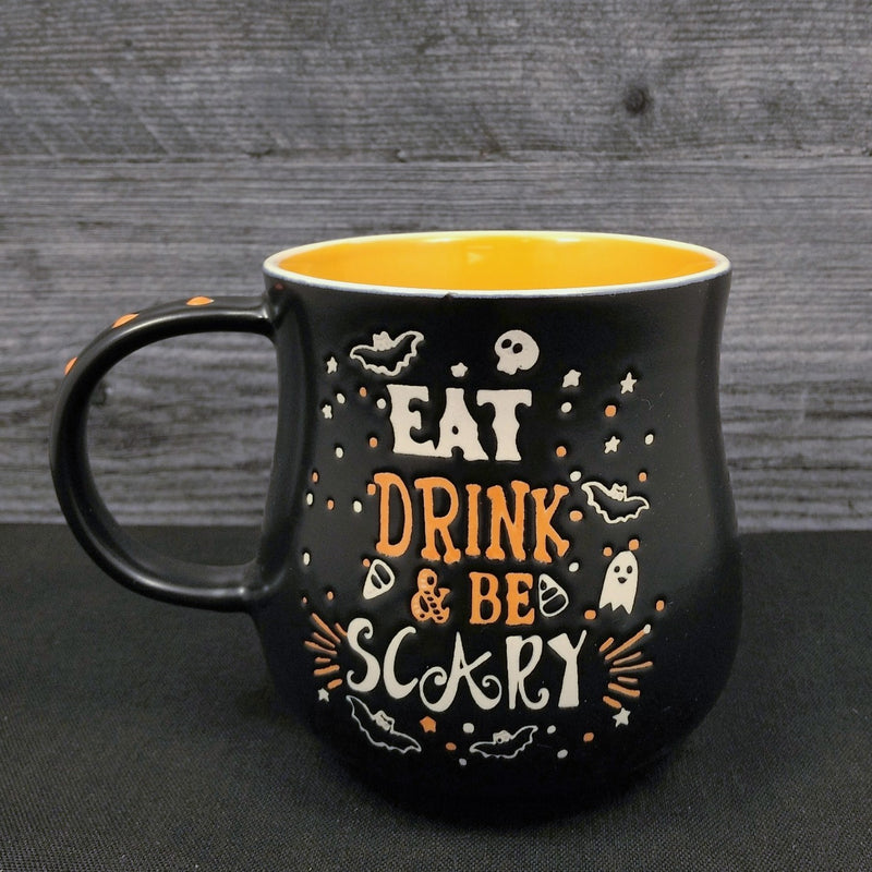 Load image into Gallery viewer, Halloween Eat Drink and Be Scary Coffee Mug Tea Cup 18oz 532ml by Blue Sky