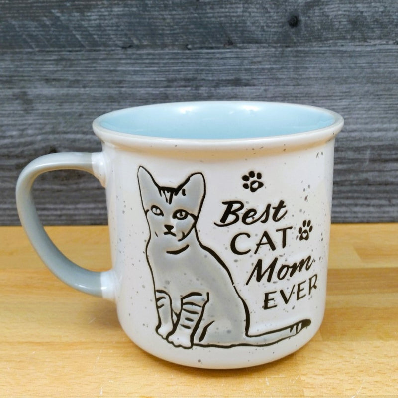 Load image into Gallery viewer, Cat Mom Saying Coffee Mug 18oz (532ml) Beverage Tea Cup by Blue Sky