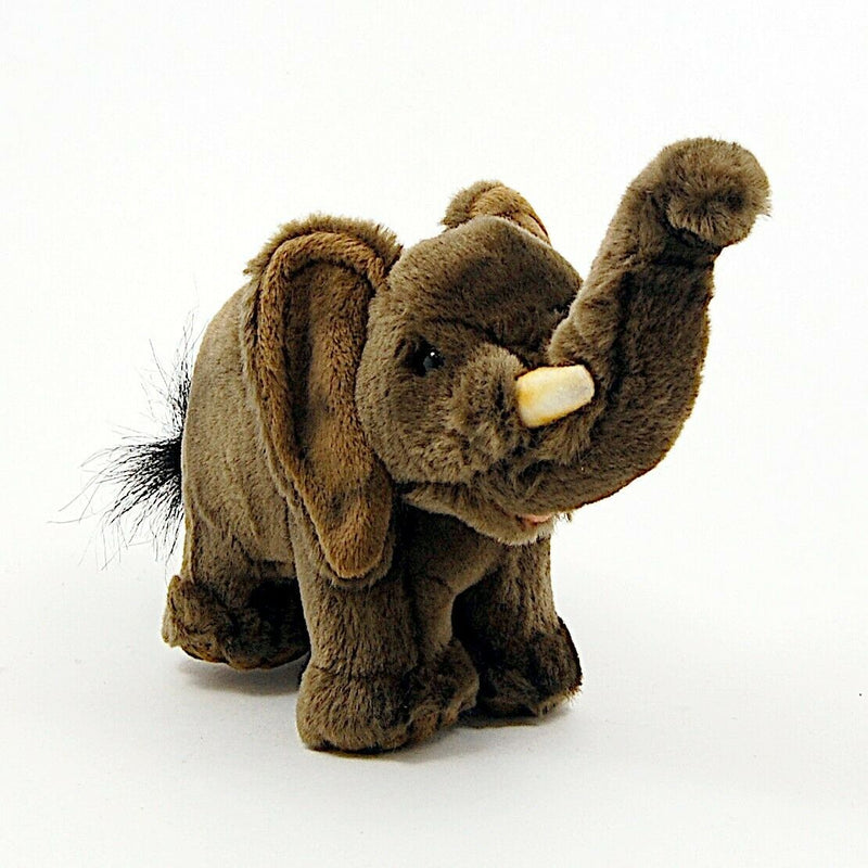 Load image into Gallery viewer, Elephant Baby 9'' by Hansa True to Life Look Soft Plush Animal Learning Toys